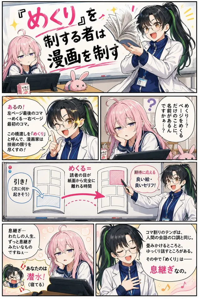 Educational Manga Generation Prompt