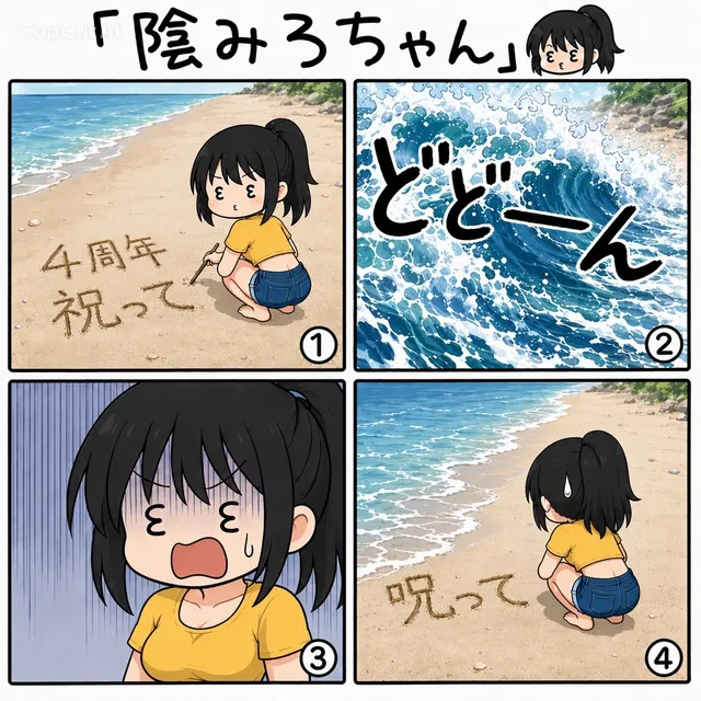 ちびビーチポニーテールコミック