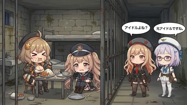 Chibi Prison Meal Comic