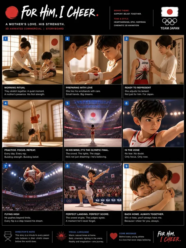 3D 动画商业故事板