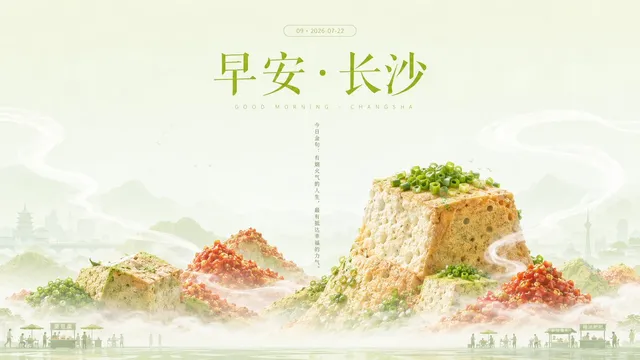 Günaydın Changsha Yemek Posteri