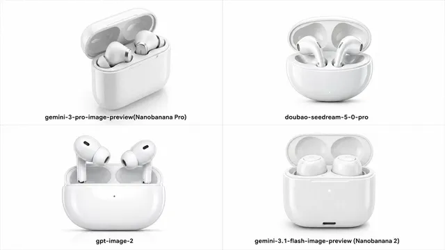 Four-Model Earbud Product Comparison