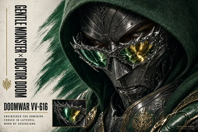 Doctor Doom Luxus-Rüstungs-Poster