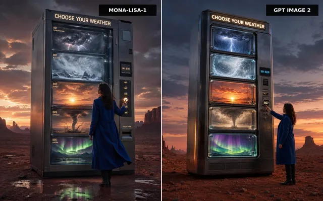 Weather Vending Machine Comparison