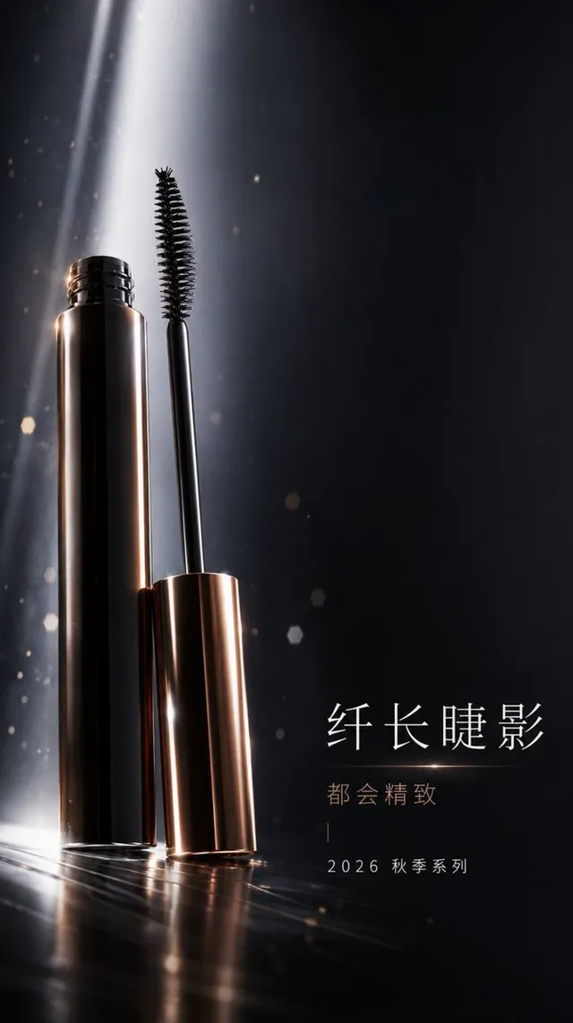 Professional Mascara Brand Key Visual