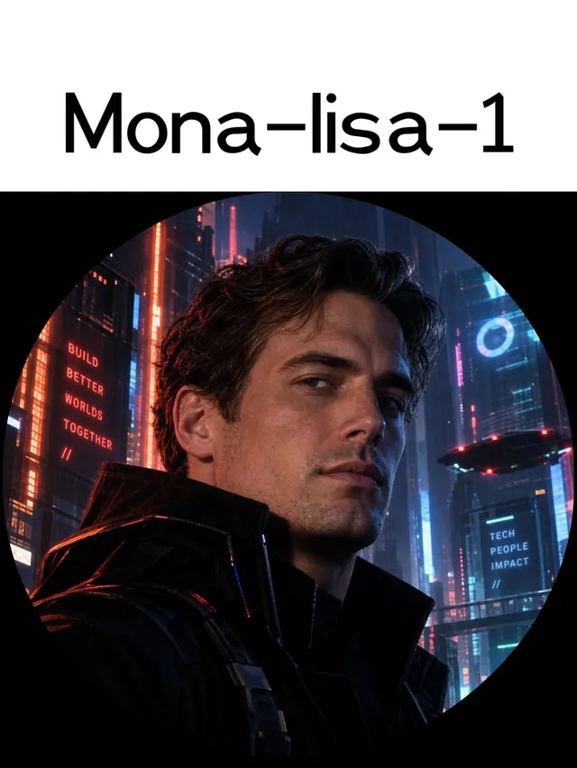Mona-lisa-1 Cyberpunk Profil Avatarı