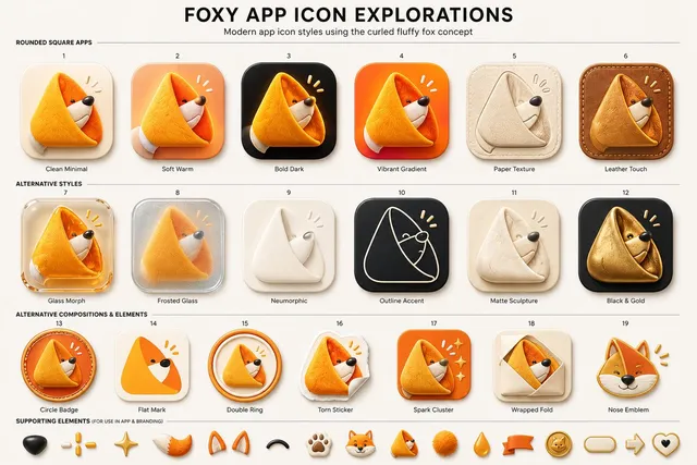 Fuchs App-Icon Erkundungsbogen