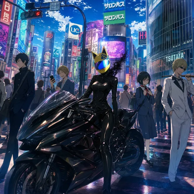 Visual Chiave Incrocio Tokyo Stile Durarara