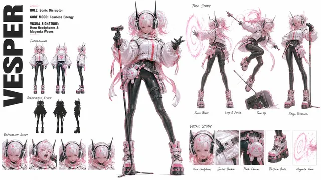 Vesper Cyberpop Character Sheet