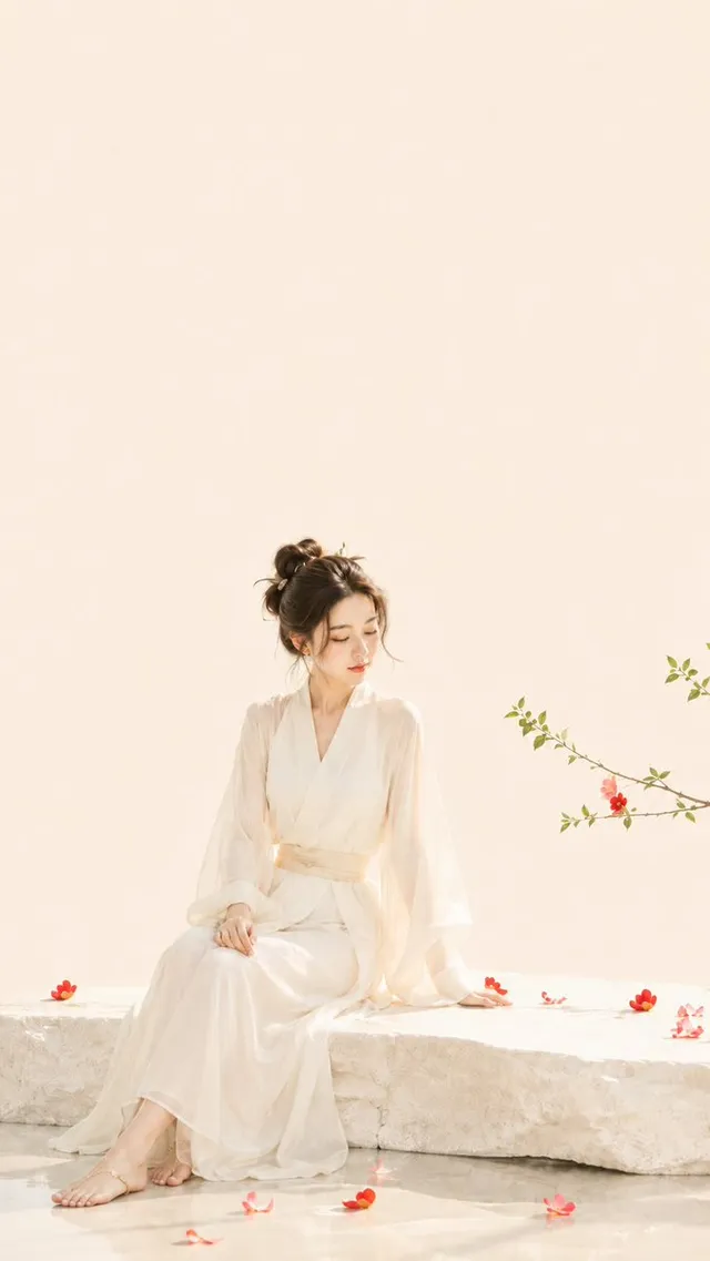 Oriental Zen Minimalist Poster