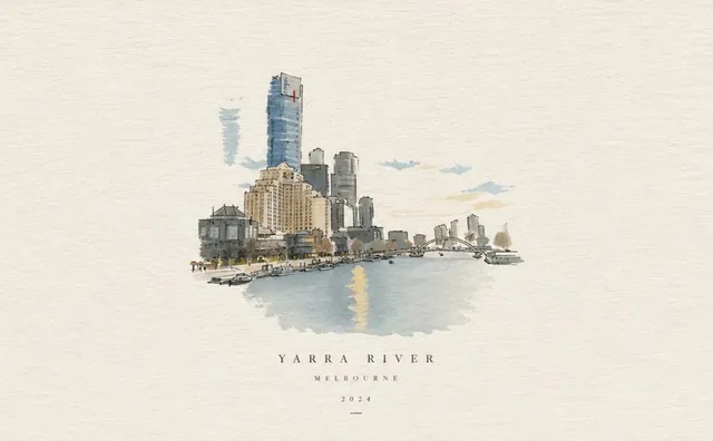 Watercolor Travel Poster Transformation