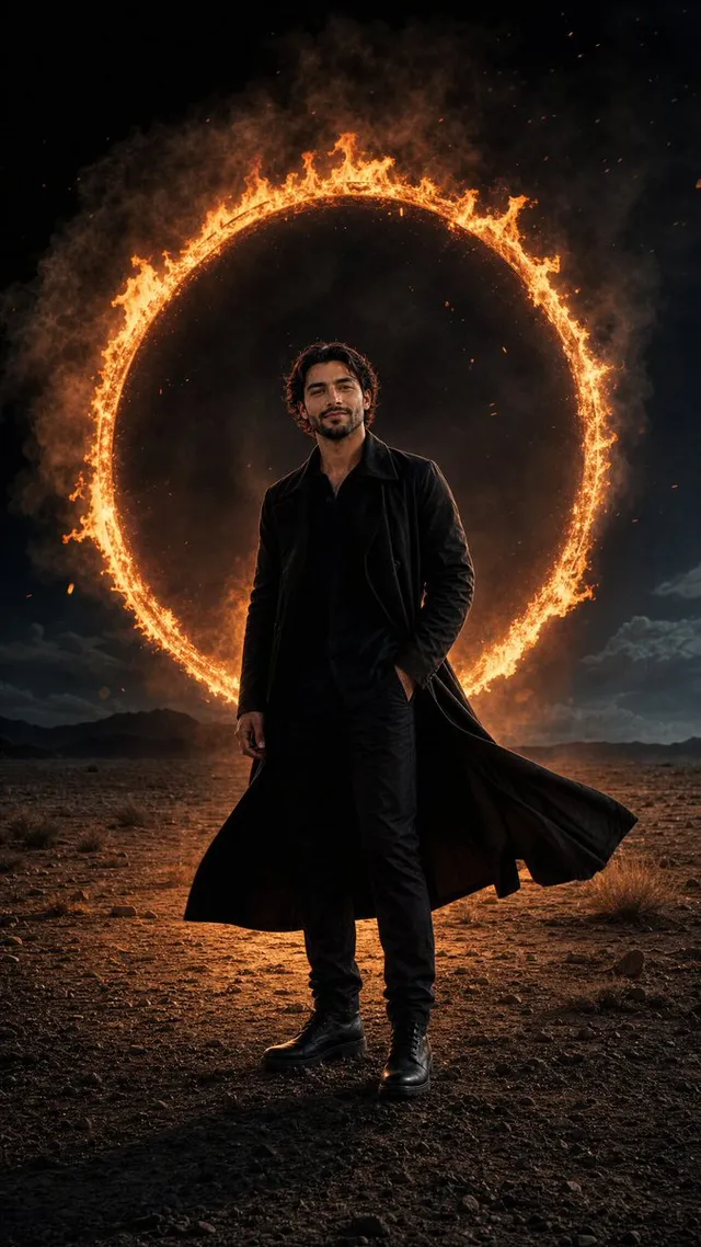 Cinematic Desert Ring of Fire Album Cover