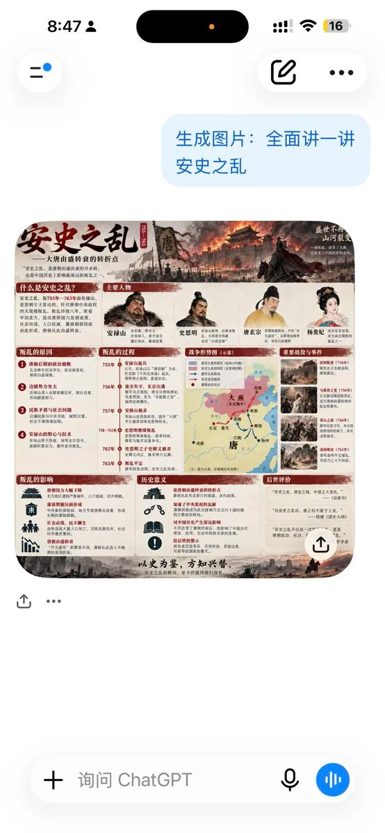 ChatGPT An Lushan Infographic Screenshot